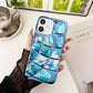 LuxuryKase LK145 Electroplated Marble Look Soft Shell Case For - iPHONE