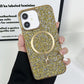 LuxuryKase LK133 Shining Star Flash Diamond Magnetic Mag-Safe Case for iPhone 11 12 13 14 15 Plus Pro Max