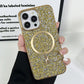 LuxuryKase LK133 Shining Star Flash Diamond Magnetic Mag-Safe Case for iPhone 11 12 13 14 15 Plus Pro Max