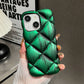 LuxuryKase LK139 Puffer Design Double Shaded Print Case For iPhone