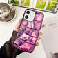 LuxuryKase LK145 Electroplated Marble Look Soft Shell Case For - iPHONE