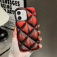 LuxuryKase LK139 Puffer Design Double Shaded Print Case For iPhone