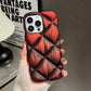 LuxuryKase LK139 Puffer Design Double Shaded Print Case For iPhone