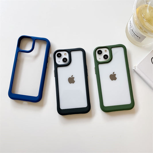 LuxuryKase Armor Transparent Acrylic Case For Iphone