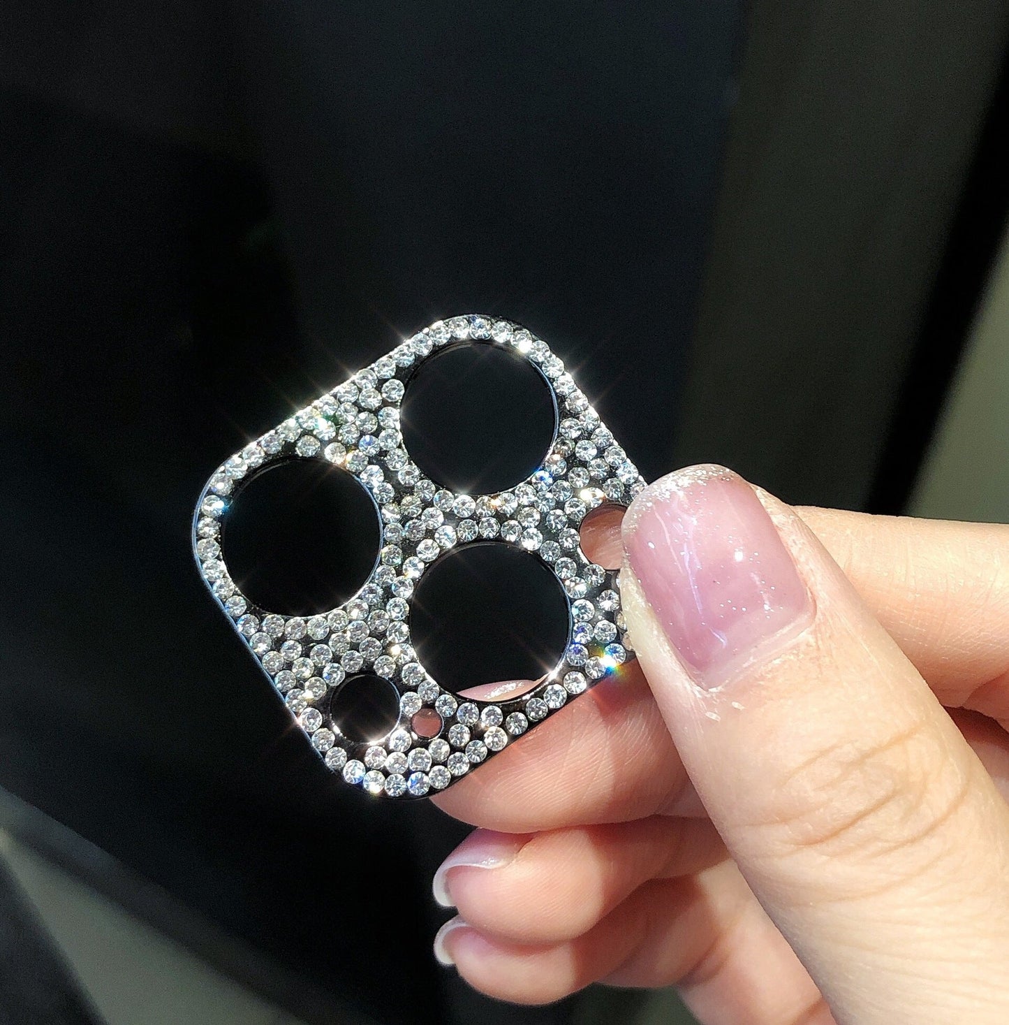 Us Lite Luxury Kase Shockproof for iPhone Shiny Rhinestone Glitter Phone Camera Lens Diamond Protector Cover for iPhone 11 12 13 14 Plus Mini Pro Max