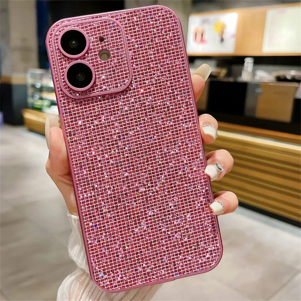 LuxuryKase LK118 Shiny Diamond Full Lens Protection Glitter Rhinestone Case For iPhone