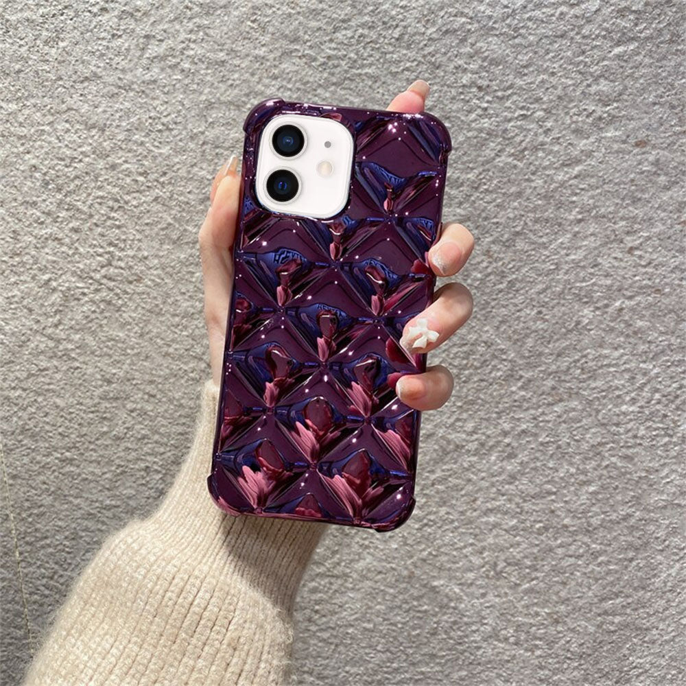 Us Lite Jelly Soft 3D Plating Phone Case For Iphone