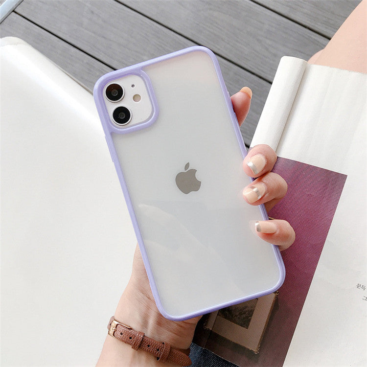 LuxuryKase Shockproof Silicone Bumper Transparent Protection Case Cover For Iphone 11 12 13 14 Plus Mini Pro Max