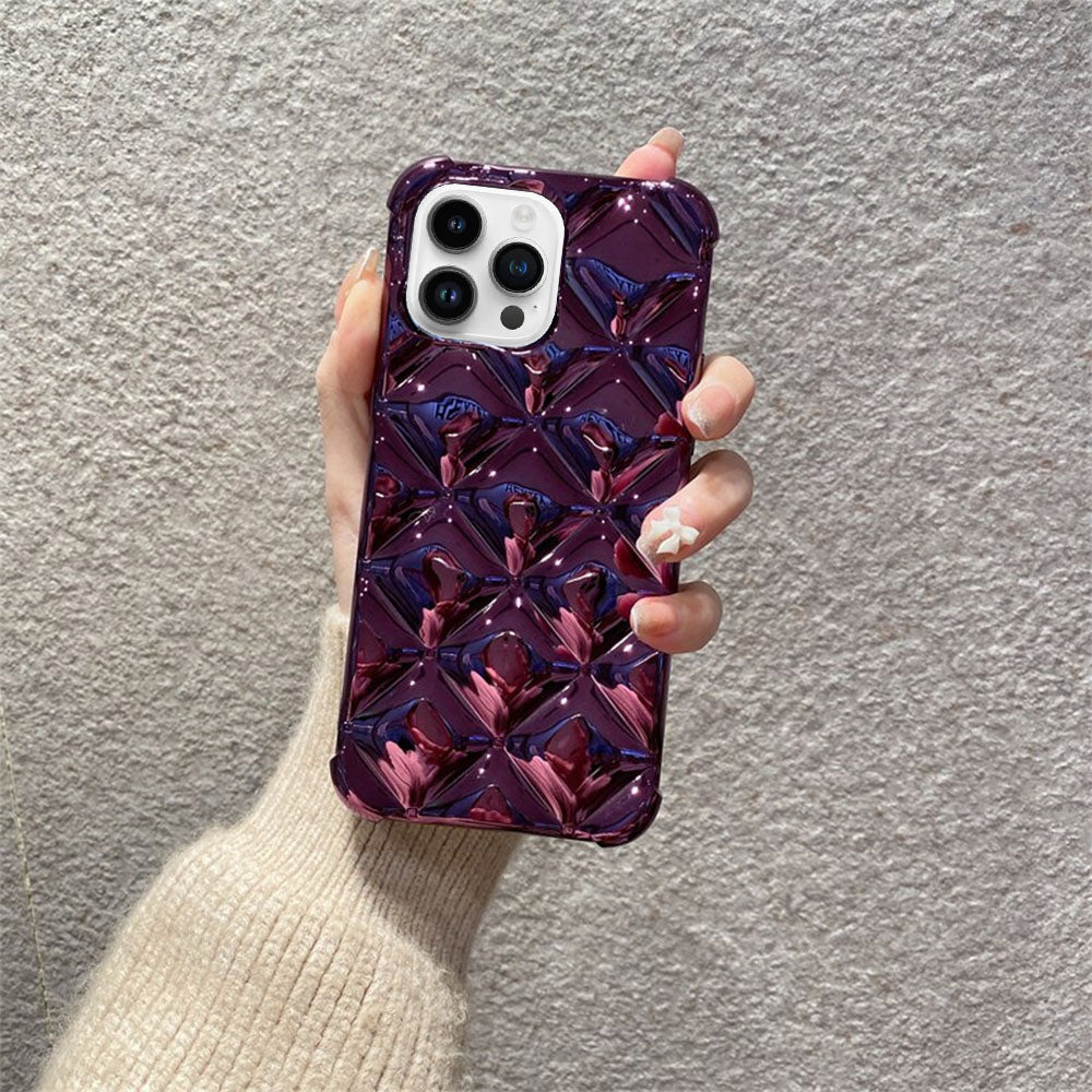 Us Lite Jelly Soft 3D Plating Phone Case For Iphone