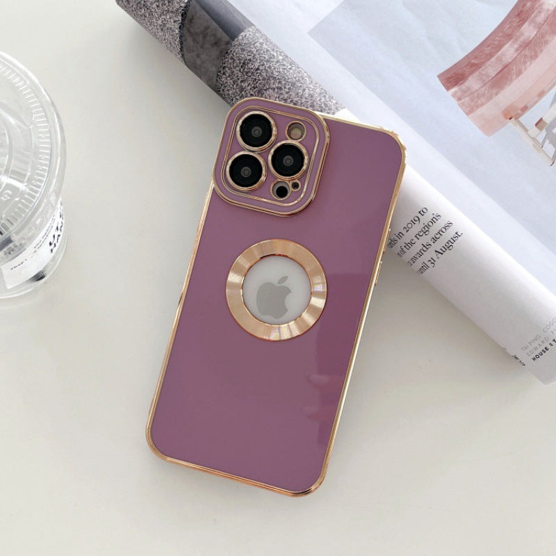 LuxuryKase Soft Electroplated Phone Case For iPhone 14 Plus Pro Max