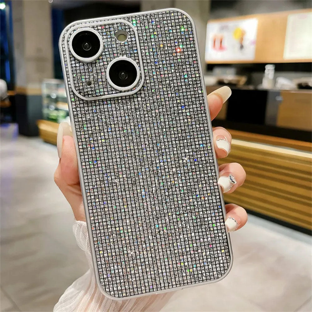 LuxuryKase LK118 Shiny Diamond Full Lens Protection Glitter Rhinestone Case For iPhone