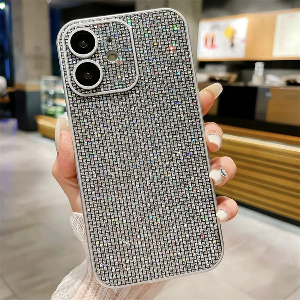 LuxuryKase LK118 Shiny Diamond Full Lens Protection Glitter Rhinestone Case For iPhone