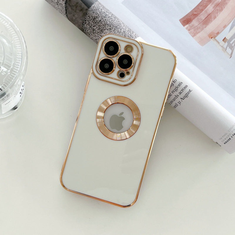 LuxuryKase Soft Electroplated Phone Case For iPhone 14 Plus Pro Max